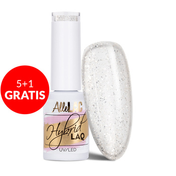 5+1 free AlleLac Shine Like a Bride hybrid nail polish 5g No. 122