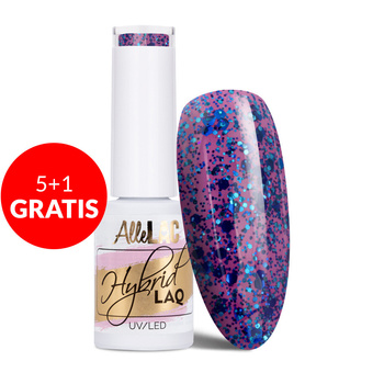 5+1 free AlleLac Sheila Collection hybrid nail polish 5g No. 43