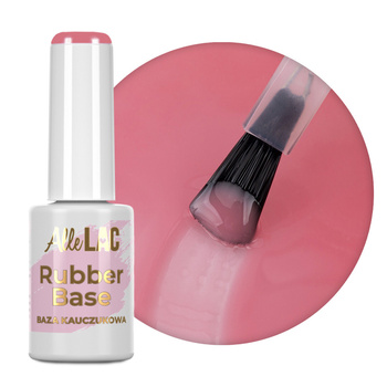 Base de caucho Rubber Base AlleLac Nudelicious sin HEMA ni Di-HEMA, 7 g, n.º 8