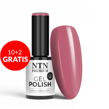 10 + 2 gratis. Esmalte híbrido NTN Premium Topless Collection sin HEMA ni Di-HEMA, 5 g, n.º 15