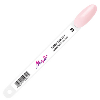 Muestra de bastoncillos Rubber Base 2 en 1 Camouflage Cool Nude n.º 8
