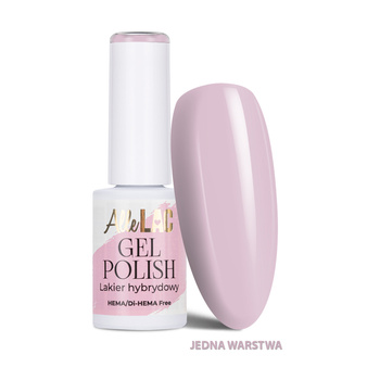 Esmalte híbrido LED/UV Gel Polish Pinks PI17 Cream Blush AlleLac sin HEMA ni Di-HEMA, 6 g