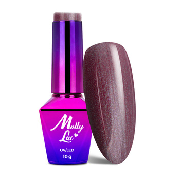 Smalto ibrido MollyLac Bling it on! Icone 10 g n. 505