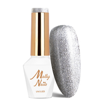 Molly Nails Queens Of Life Platinium HEMA/Di-HEMA Free Hybrid Nail Polish 8g No. 36