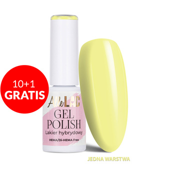 10 + 1 gratis. Esmalte híbrido LED/UV Gel Polish Yellows Y2 Pastel AlleLac sin HEMA ni Di-HEMA, 6 g