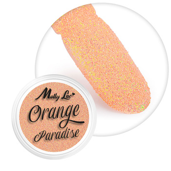 Polvere per unghie Orange Paradise MollyLac 1 g n. 1