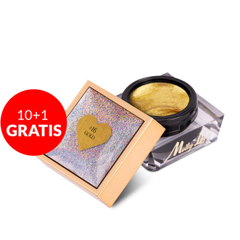 10 + 1 gratis: Nail Art ProArt Paste MollyLac Gold (HEMA/Di-HEMA-frei) 5 g