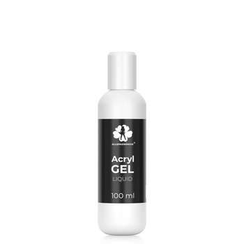 Liquido per stendere e modellare l'acrilogel AcrylGel Liquid Allepaznokcie 100 ml