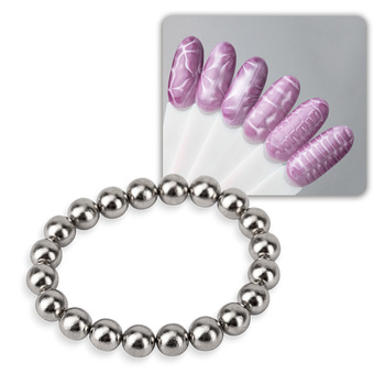 AlleLac Rundperle für Cat-Eye-Effekt, 5 mm, 20 Stück