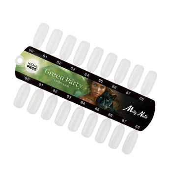 Molly Nails Green Party painting template