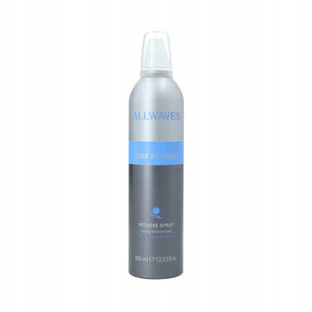 Espuma fijadora fuerte para el cabello Allwaves Hair Mousse 400 ml