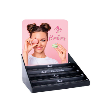 Display stand for 45 MollyLac BonBons 10 ml hybrid nail polishes - empty