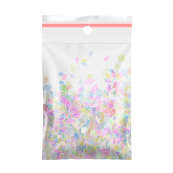 Adorno para uñas con rombos holográficos n.º 2, 2 g