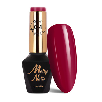 Vernis hybride Molly Nails Classic par Monika Mielniczuk, sans HEMA/Di-HEMA, 8 g, n° C4