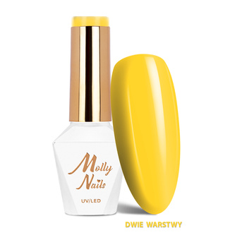 Smalto ibrido Molly Nails Cocktails &amp; Drinks Tequila Sunrise senza HEMA/Di-HEMA 8 g n. 10