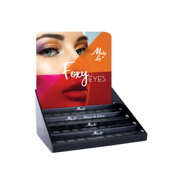 Display stand for 45 MollyLac Foxy Eyes hybrid nail polishes, 5 ml – empty