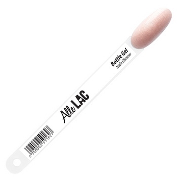 Échantillons de bâtonnets AlleLac Bottle Gel Nude Glimmer