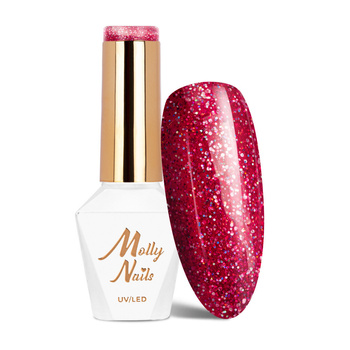 Molly Nails Spotlight Fan your Flames HEMA/Di-HEMA-freier Hybridlack 8 g Nr. 632