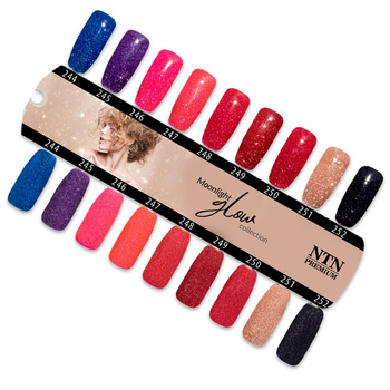 Nuancier Ntn Premium Moonlight Glow : brillant et mat, 9 couleurs