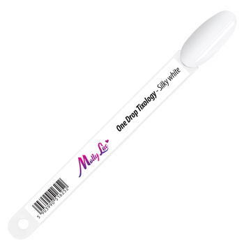 MollyLac One Drop Tixology Silky White swatch stick