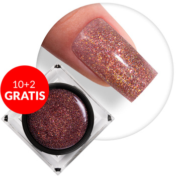 10 + 2 gratis: Shine on you Rusty Shine MollyLac HEMA/Di-HEMA-freies Nagelgel, 50 g