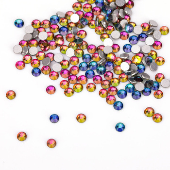 SS10 Vulcano glass nail rhinestones, approx. 50 pcs.