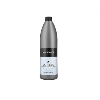 Agua oxigenada en emulsión Allwaves 20 vol., 6 %, 1000 ml