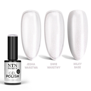 Esmalte híbrido LED/UV Gel Polish Whites n.º 474 Edición limitada NTN Premium sin HEMA ni Di-HEMA, 5 g