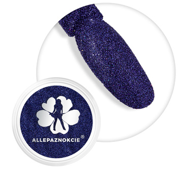 Polvo para uñas Sequin Quartz Effect Allepaznokcie Midnight n.º 16
