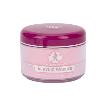 Allepaznokcie Acrylpulver für Nägel Intense Pink Acrylic Powder 120 g Nr. 8