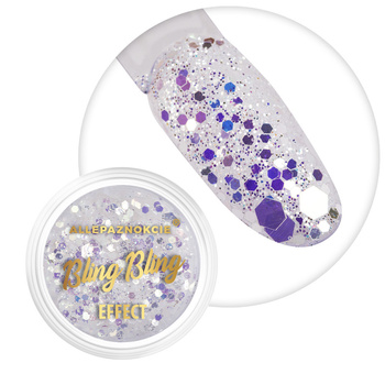 Polvere per unghie Bling Bling Effect Allepaznokcie 1 g N. 02