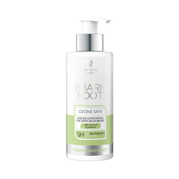 Creme zur Unterstützung des Hautmikrobioms mit ozonisiertem Olivenöl und Präbiotikum von Victoria Vynn Pharm Foot OZONE SAFE 250 ml