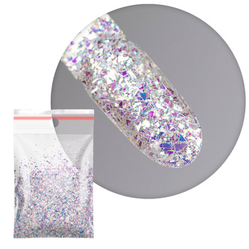 Láminas decorativas para uñas Aurora Flakes 5 g n.º 19