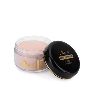 Polvo acrílico para uñas MollyLac Acrylic Powder Apricot Cover, 30 g