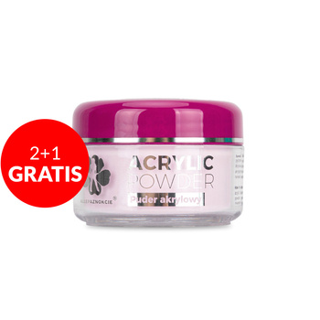 2+1 gratis. Polvo acrílico para uñas Allepaznokcie Deep Pink Acrylic Powder 30 g, n.º 9