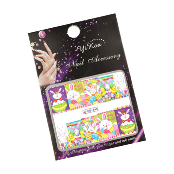 Adhesivos de agua para uñas de Pascua BN-545
