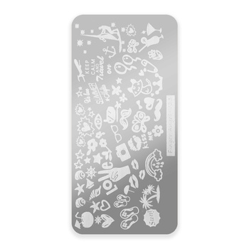 Placa para sellos con motivos Finger Angel V23