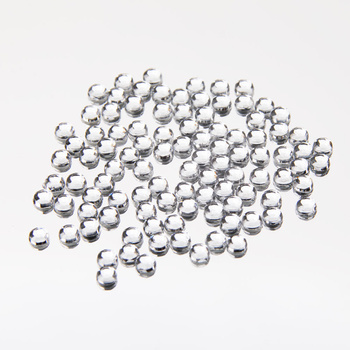 Adorno para uñas: circonitas imitación de cristal, 3 mm, aprox. 100 unidades, n.º 1
