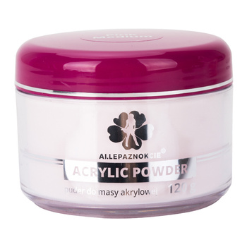 Allepaznokcie Acrylpulver für Nägel Pink Medium Acrylic Powder 120 g Nr. 4