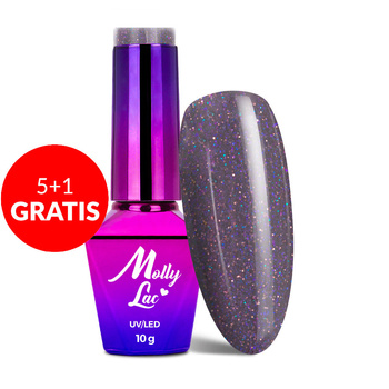 5+1 gratis Smalto ibrido MollyLac Obsession Miss Lilly 10 g n. 217