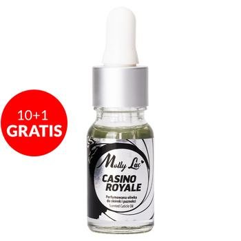 10+1 gratis: Olio profumato per unghie Casino Royale MollyLac Nail &amp; Cuticle Oil 10 ml