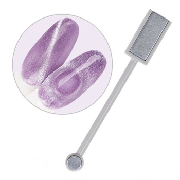 Double-sided magnetizer magnet for cat's eye