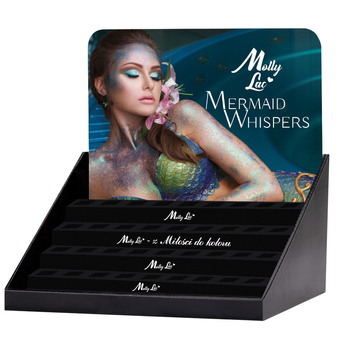 Display stand for 45 Mermaid Whispers hybrid nail polishes, 5 ml – empty