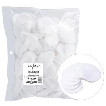 Kosmetikpads, runde Baumwoll-Wattepads, 500 g (ca. 1000 Stück)