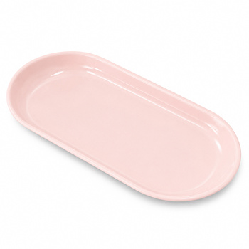 Bandeja ovalada rosa para herramientas de la marca No Name