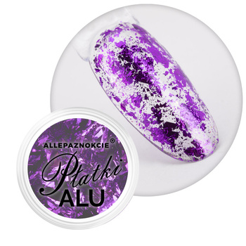 Polvo metálico para uñas «Płatki Alu» de Allepaznokcie, 0,2 g, n.º 8