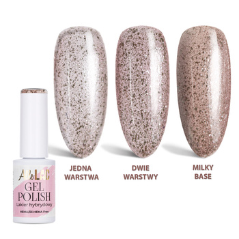 Esmalte híbrido LED/UV Gel Polish Pinks PI37 Neon Orchid AlleLac sin HEMA ni Di-HEMA, 6 g