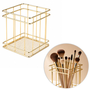 Soporte organizador para pinceles, dorado, n.º 4