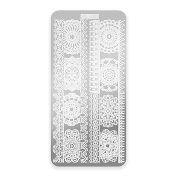 Placa para sellos con motivos ZG-L006