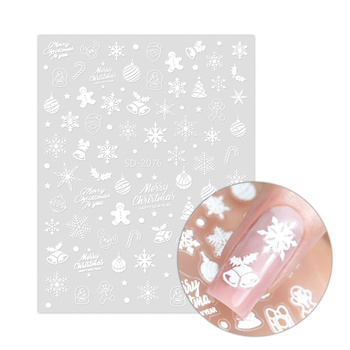 Adhesivos navideños para uñas MollyNails SD-2076